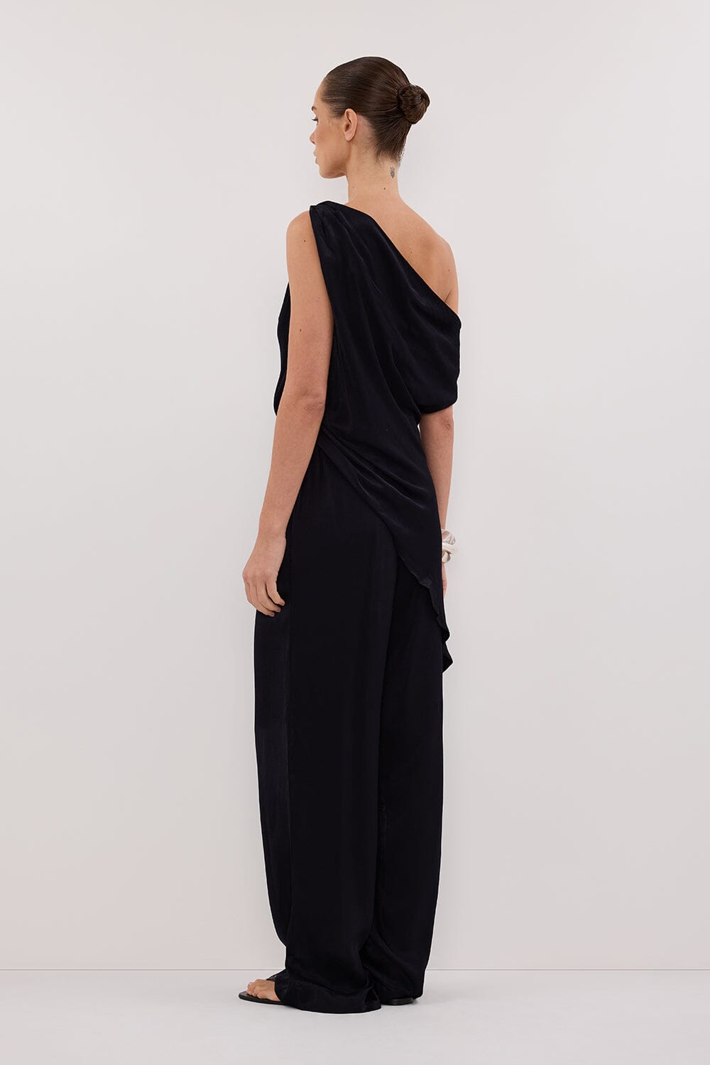 EVE INK ASYM SATIN TOP Clothing DISSH Boutiques 