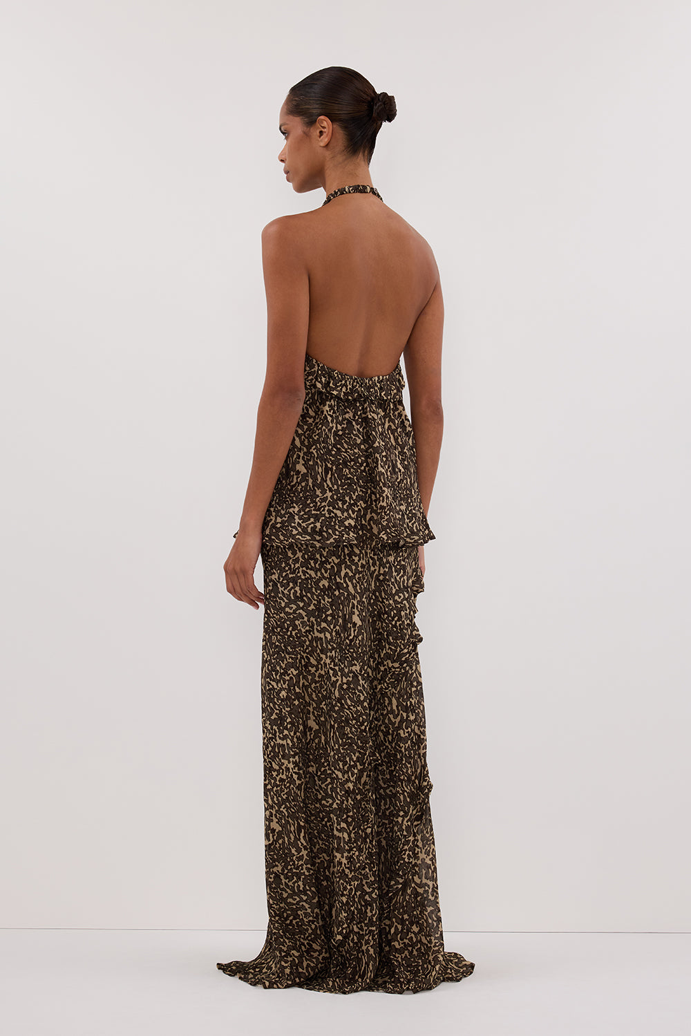 MARVILLA CHOC HALTER TOP - PRE ORDER Clothing DISSH Boutiques 