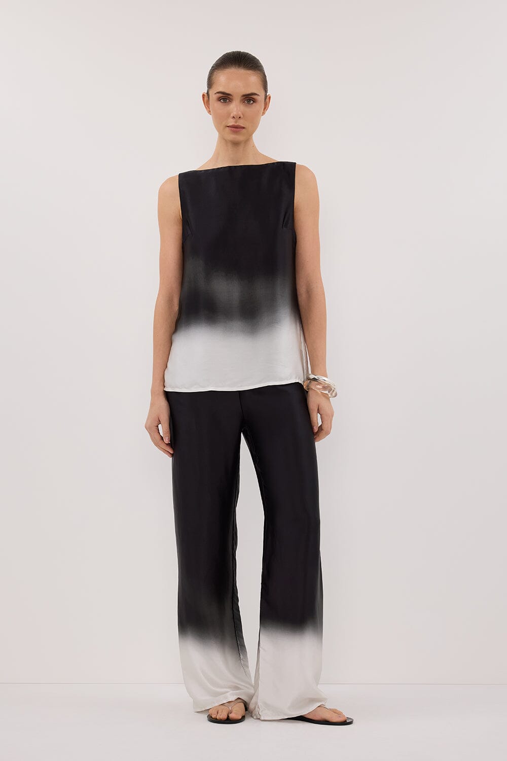 HUXLEY OMBRE SILK TOP Clothing DISSH Boutiques 