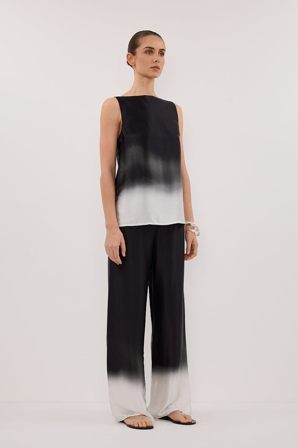 HUXLEY OMBRE SILK TOP Clothing DISSH Boutiques 