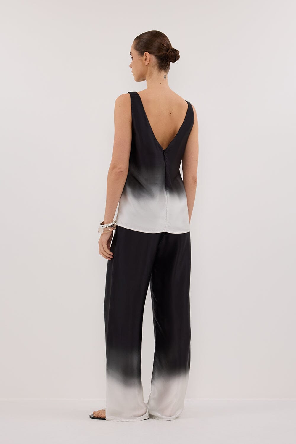 HUXLEY OMBRE SILK TOP Clothing DISSH Boutiques 
