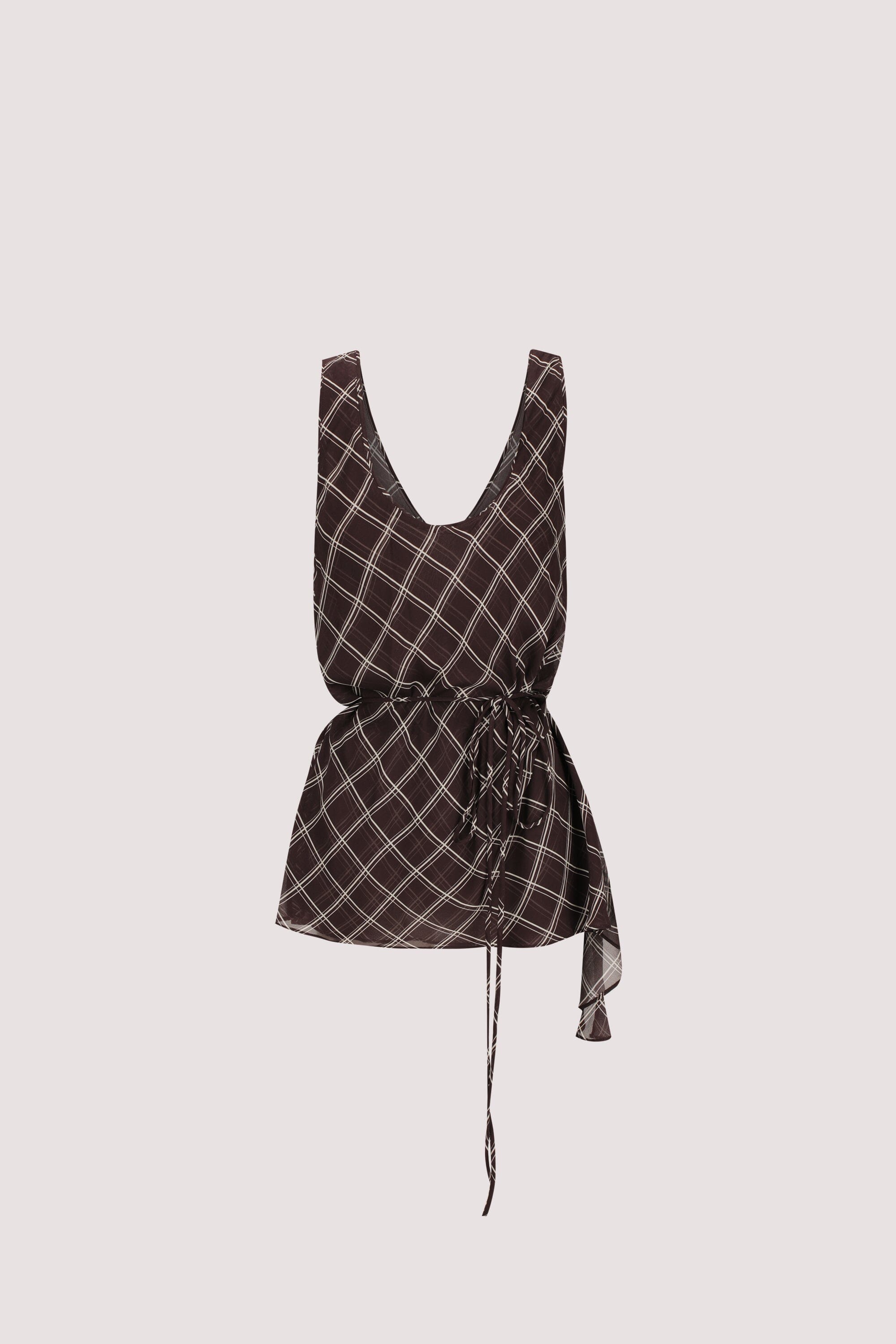 ARLINGTON CHOC SLEEVELESS CAMI TOP