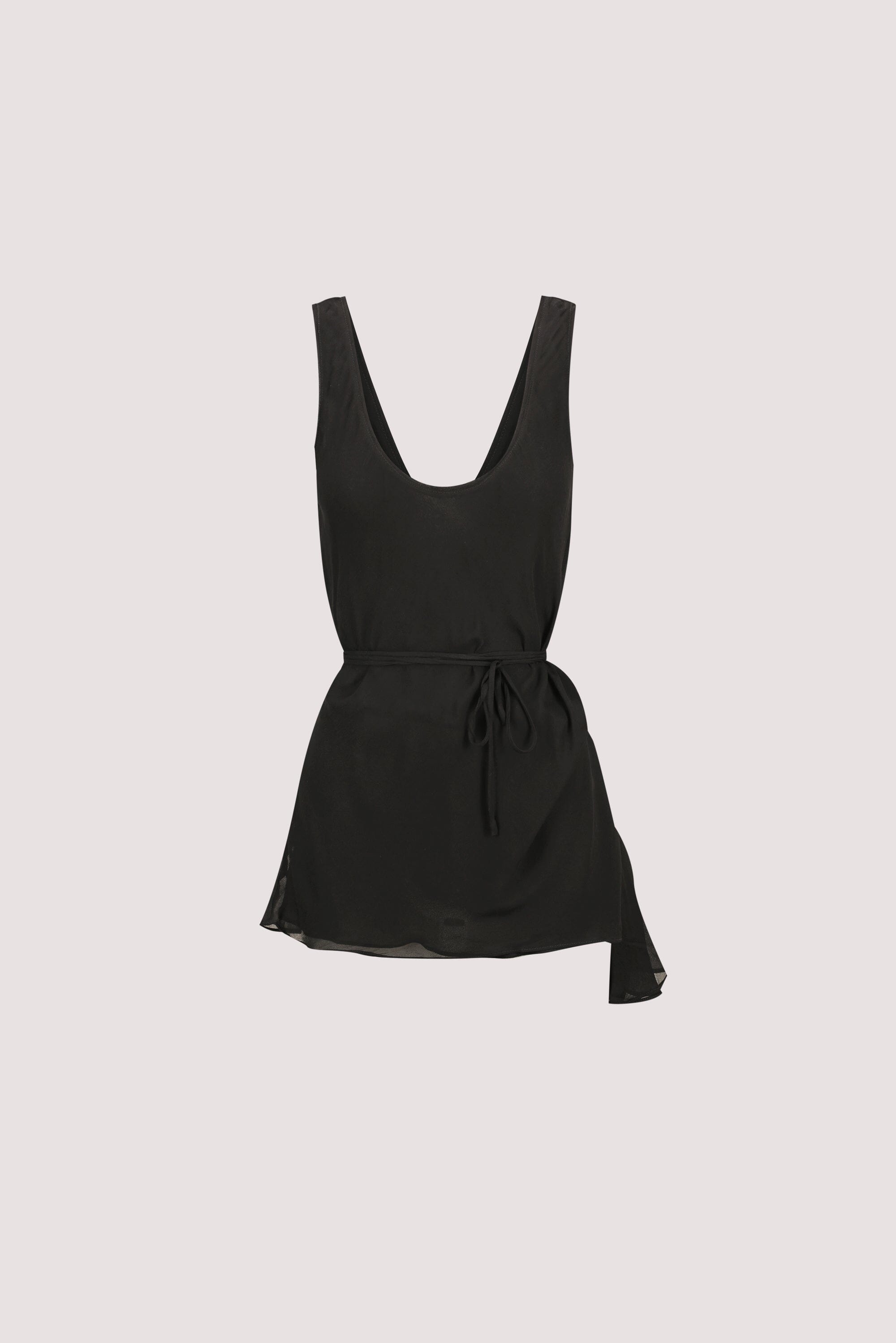 RUDI BLACK SLEEVELESS CAMI TOP Clothing DISSH Boutiques 