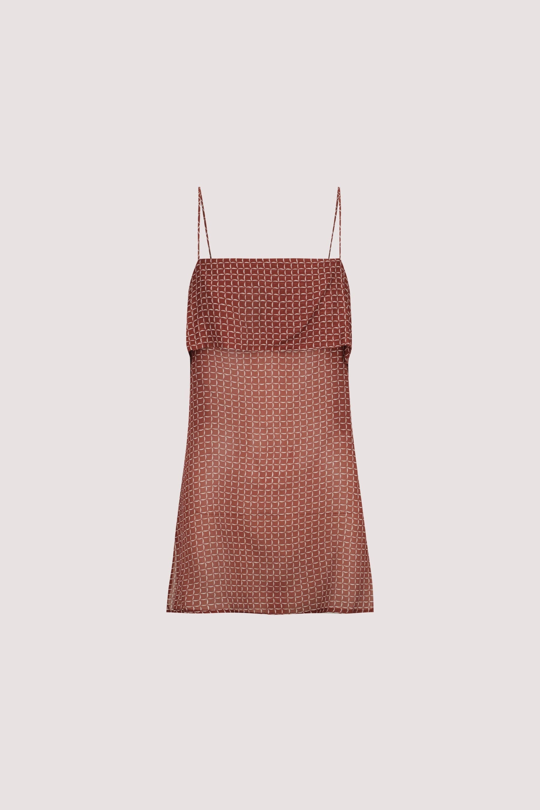 TIA SAHARA SLEEVELESS MICRO CHECK CAMI TOP Clothing DISSH Boutiques 