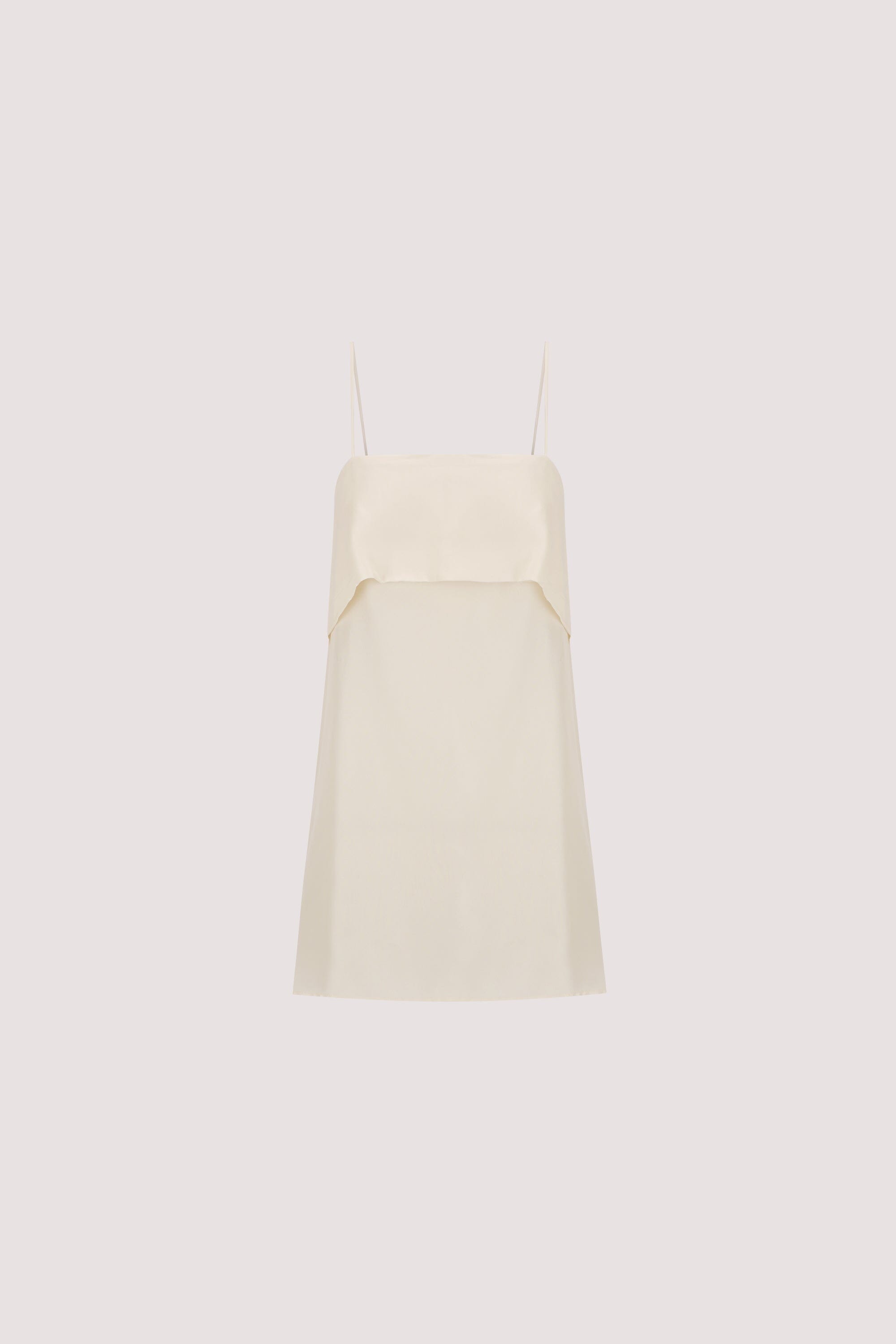 IDA SANDSTONE SLEEVELESS FOLDOVER CAMI TOP
