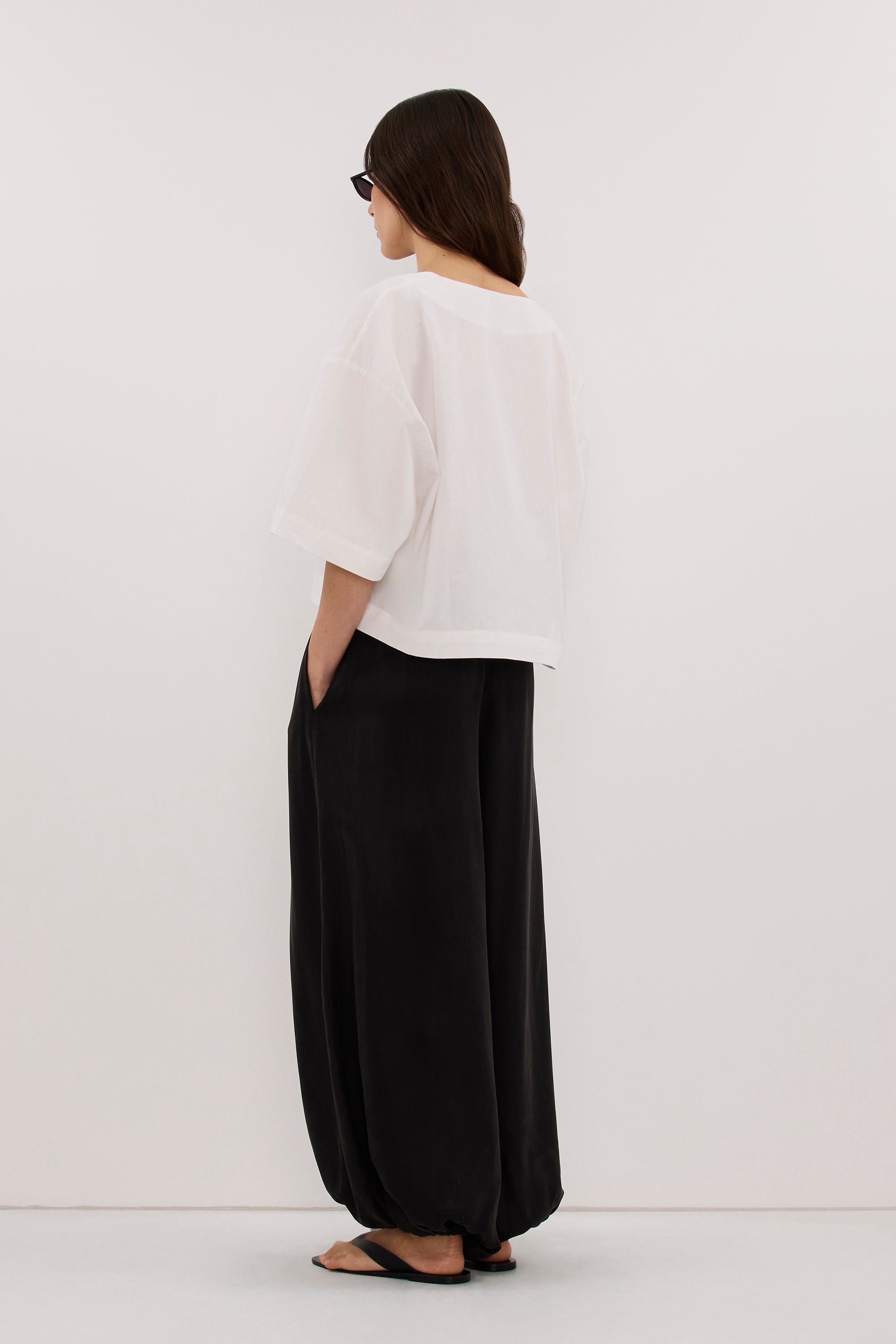 ORLENA WHITE COTTON TOP