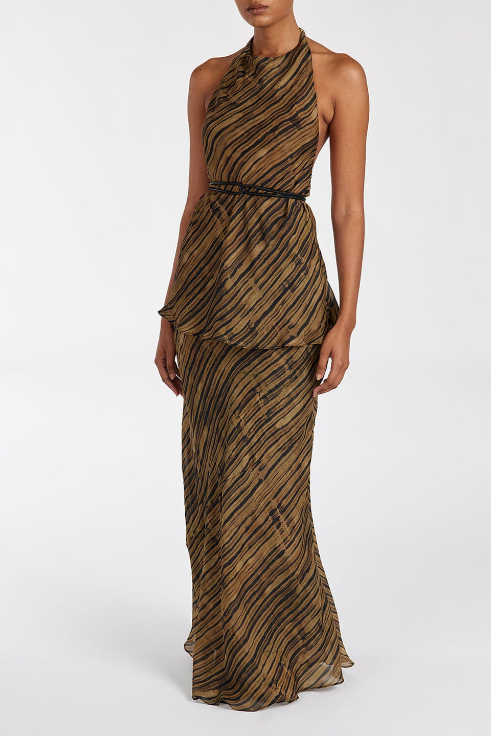 FLEUR PRINTED VISCOSE SKIRT Clothing DISSH Boutiques 