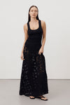 LOULA BLACK LACE SKIRT
