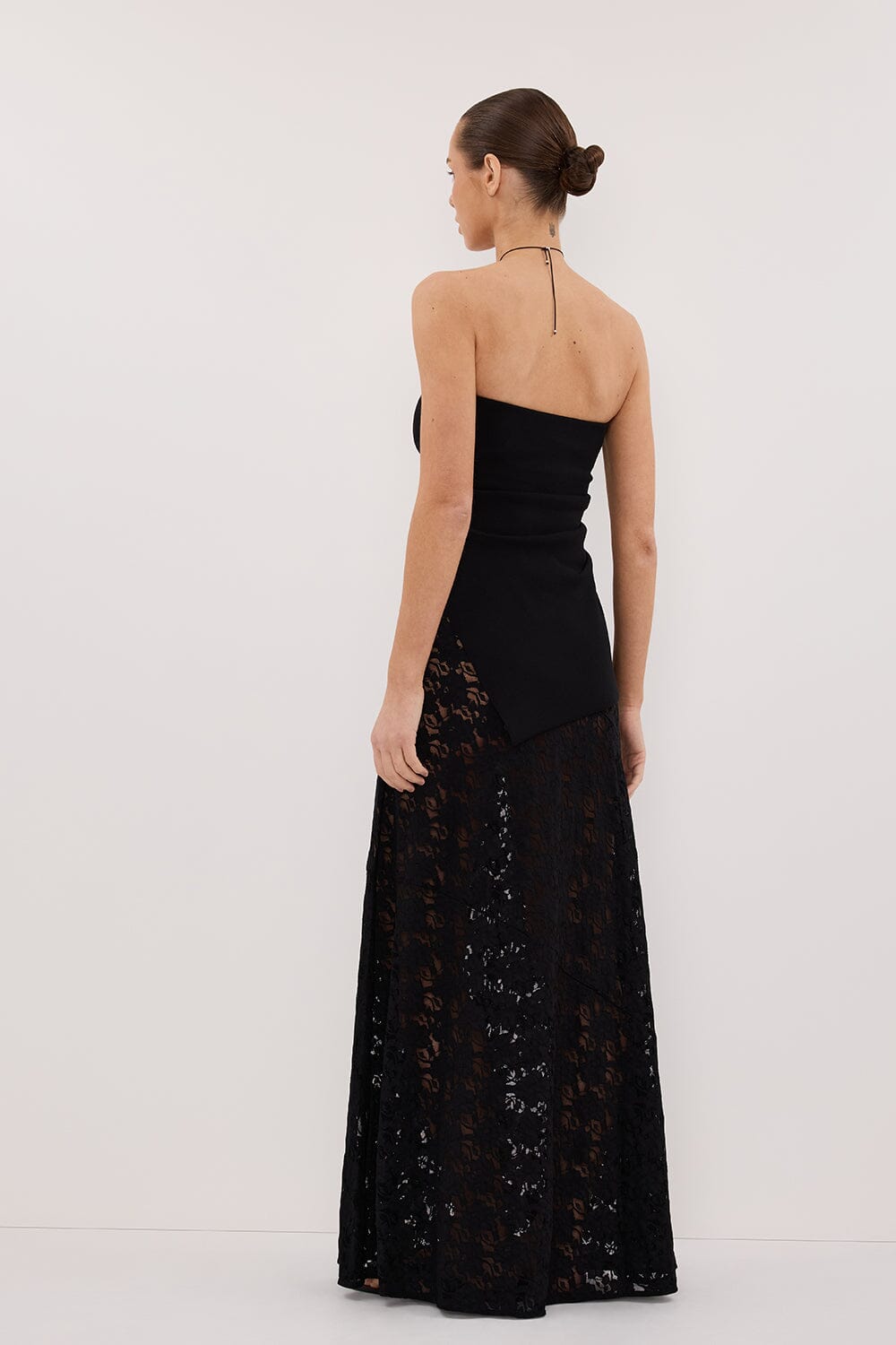 LOULA BLACK LACE SKIRT Clothing DISSH Boutiques 