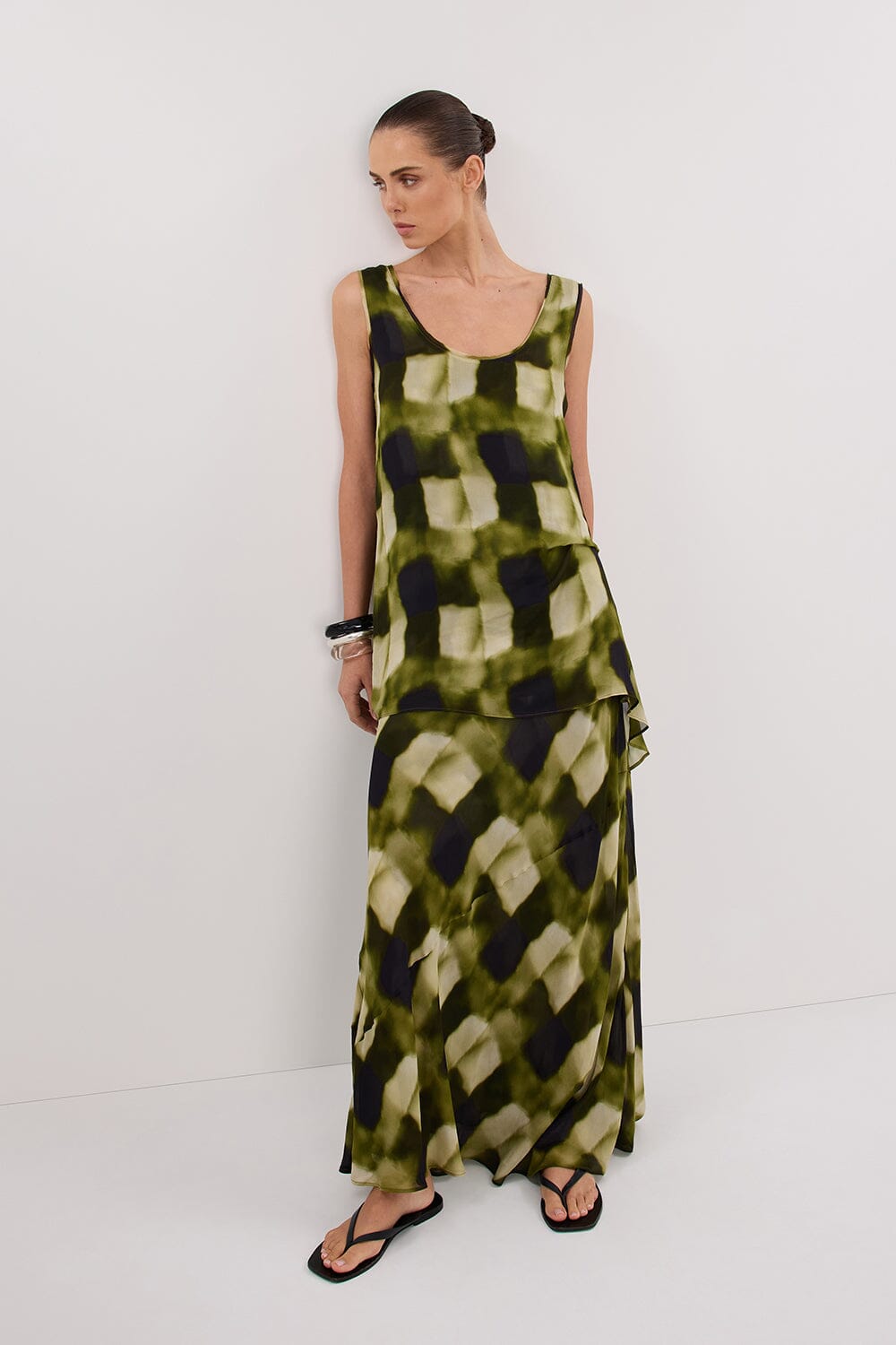 BRONX MOSS GGT MIDI SKIRT Clothing DISSH Boutiques 