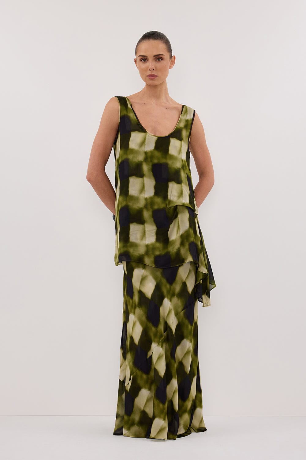 BRONX MOSS GGT MIDI SKIRT Clothing DISSH Boutiques 