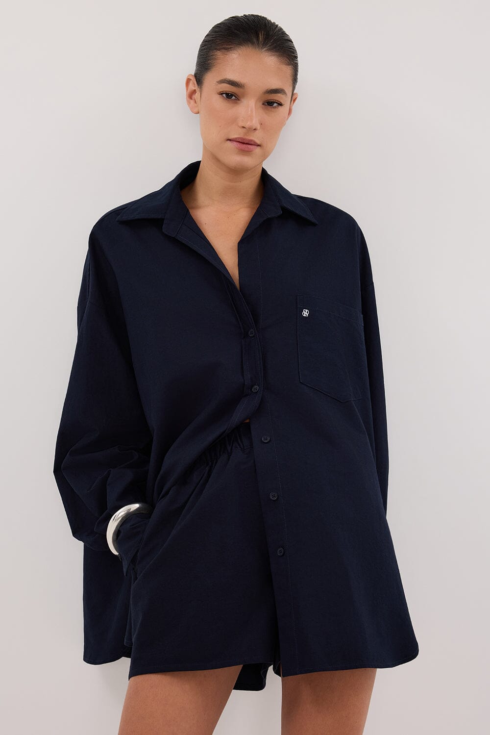 RHEA INK OVERSIZED COTTON SHORT Clothing DISSH Boutiques 