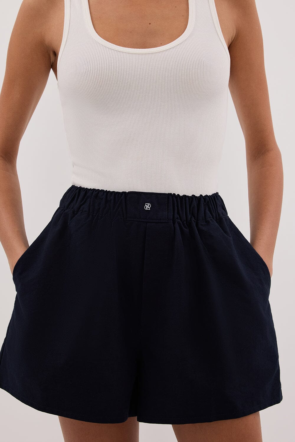 RHEA INK OVERSIZED COTTON SHORT Clothing DISSH Boutiques 