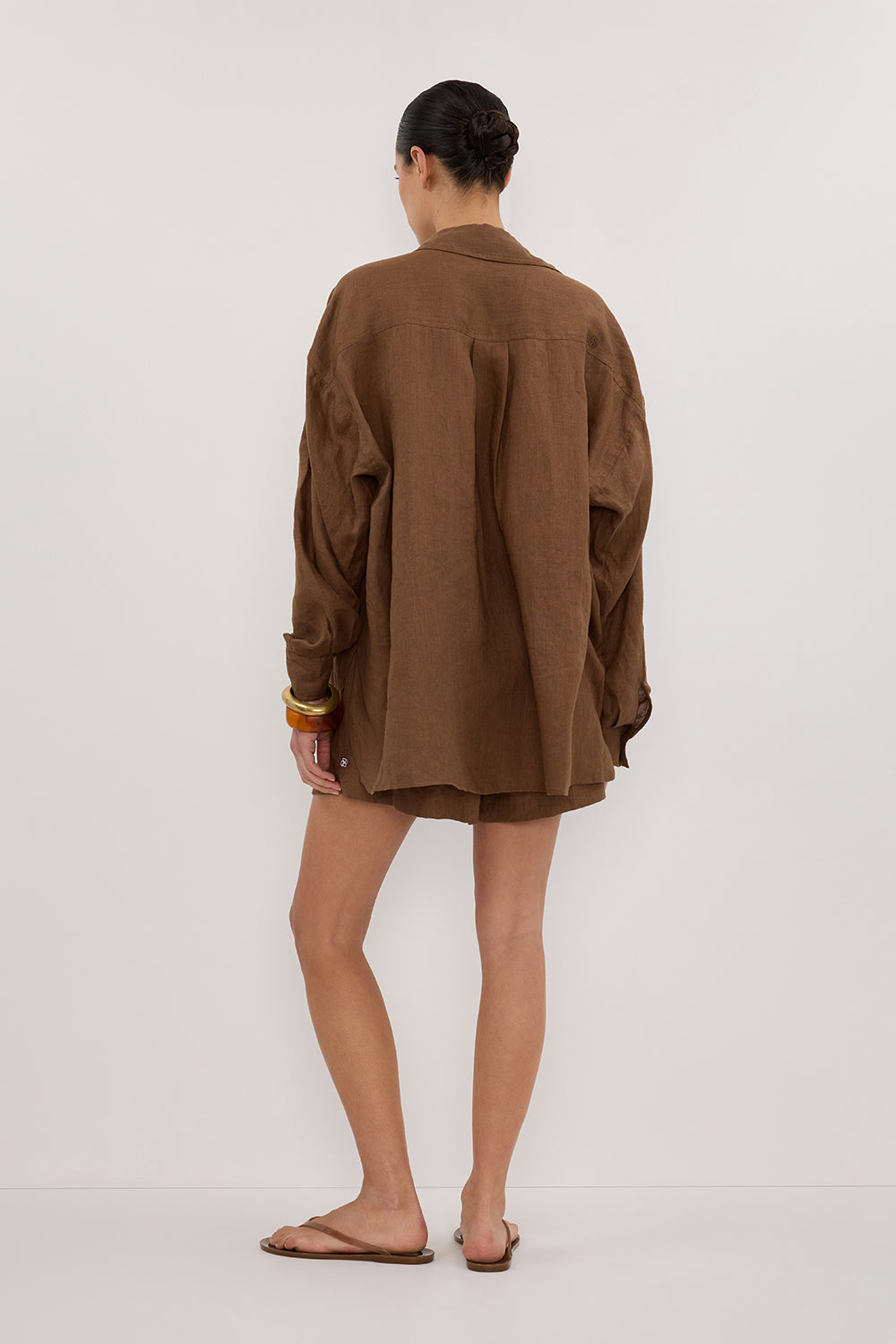 LUNE FONDANT LINEN SHORT Clothing DISSH Boutiques 