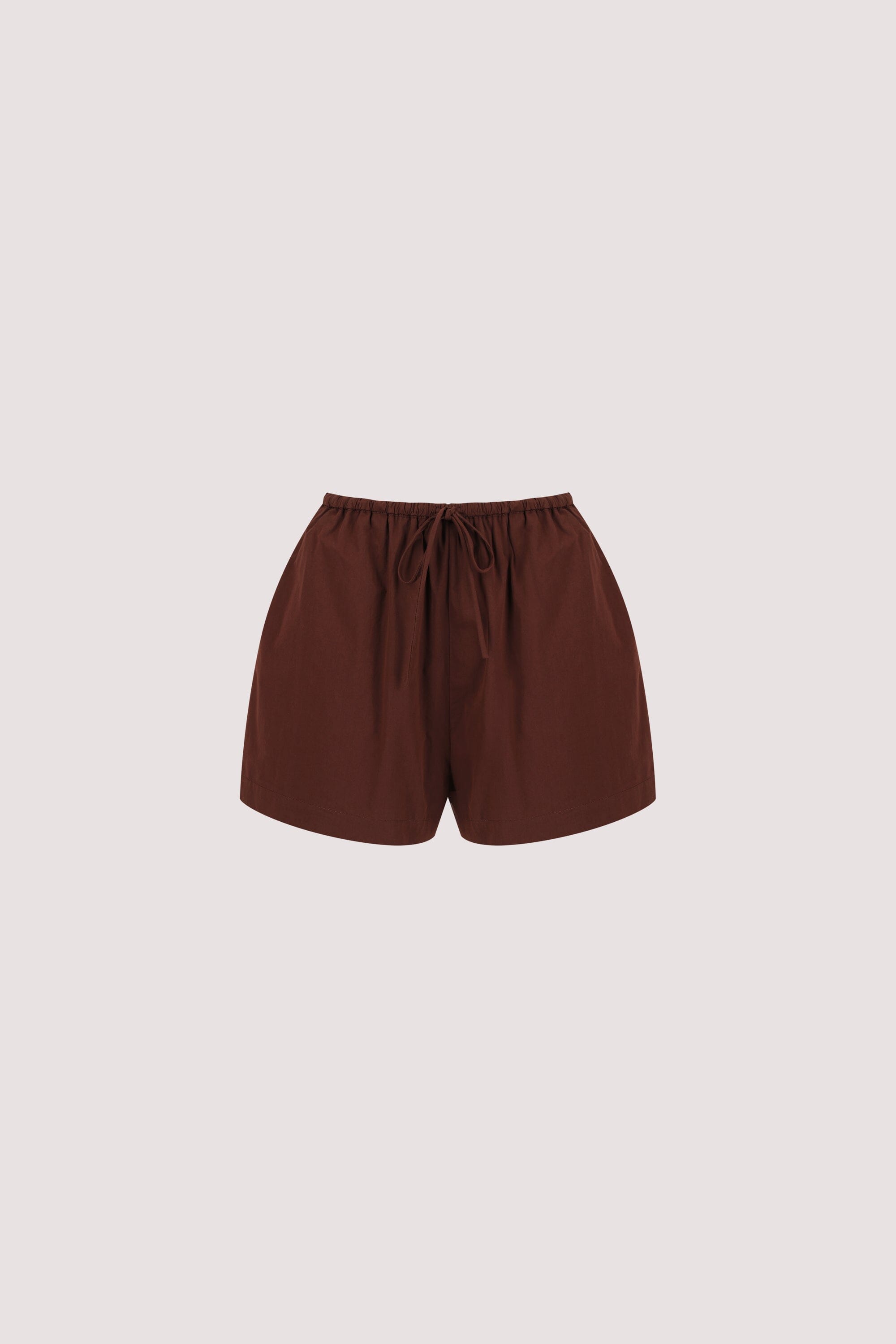 SOMMER CINNAMON POPLIN SHORT