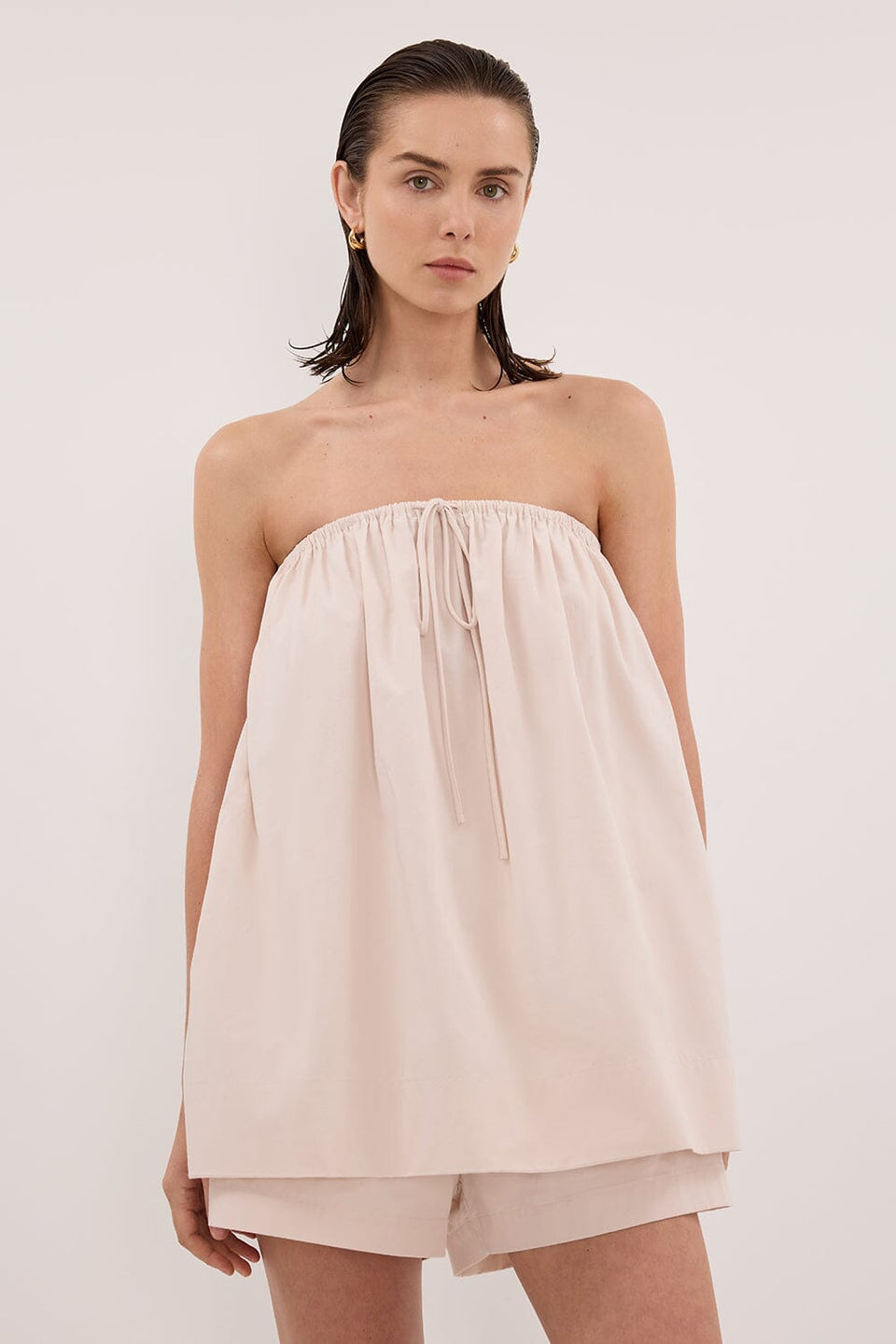 SOMMER POWDER POPLIN SHORT Clothing DISSH Boutiques 