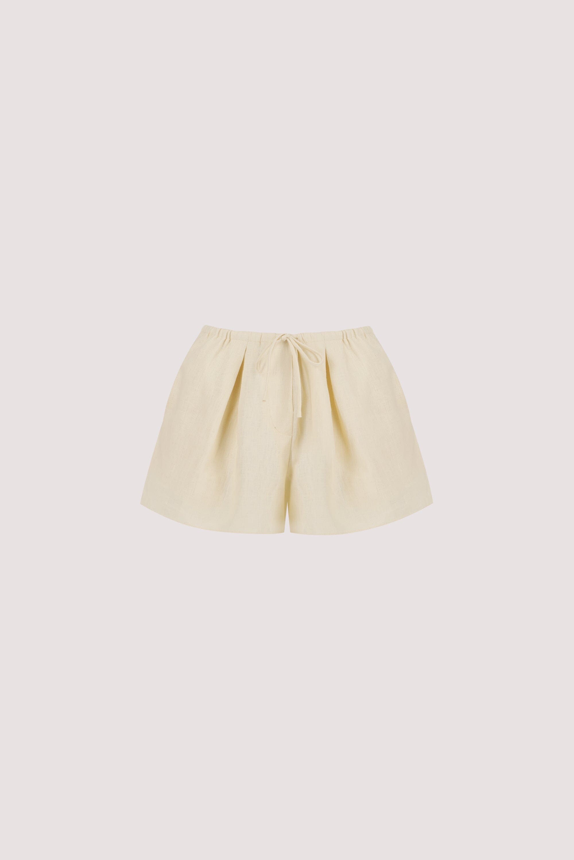 HELENA STRAW LINEN SHORT