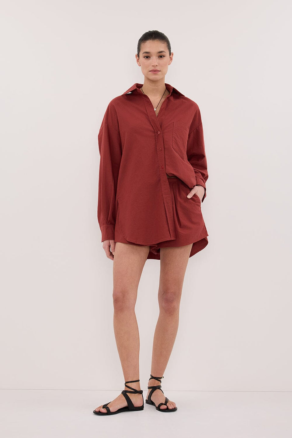 RHEA SAHARA COTTON DRAWSTRING SHORT Clothing DISSH Boutiques 