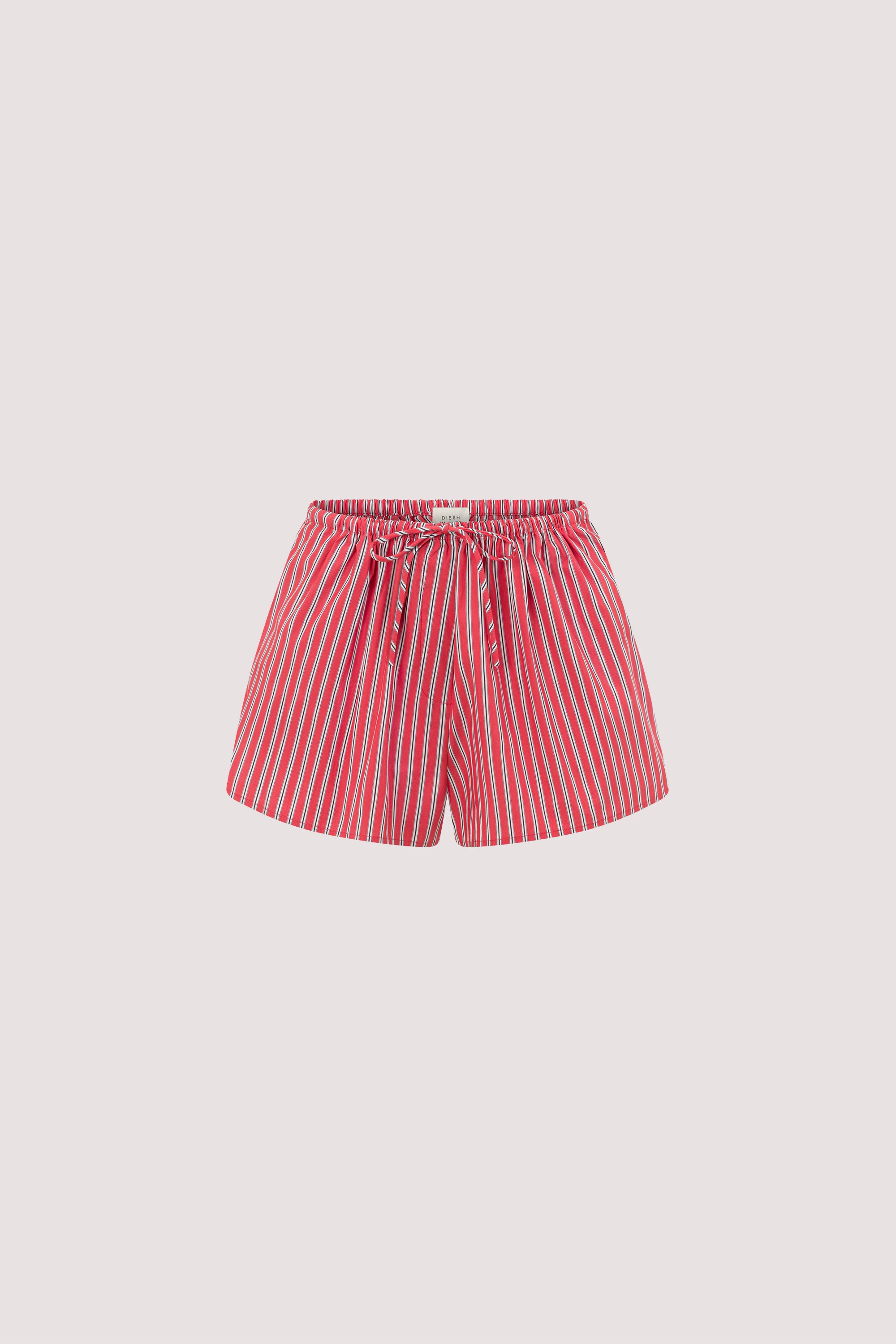 MISHA RED STRIPE SHORT