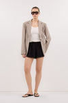 ROSIN BLACK LACE TRIM SHORT
