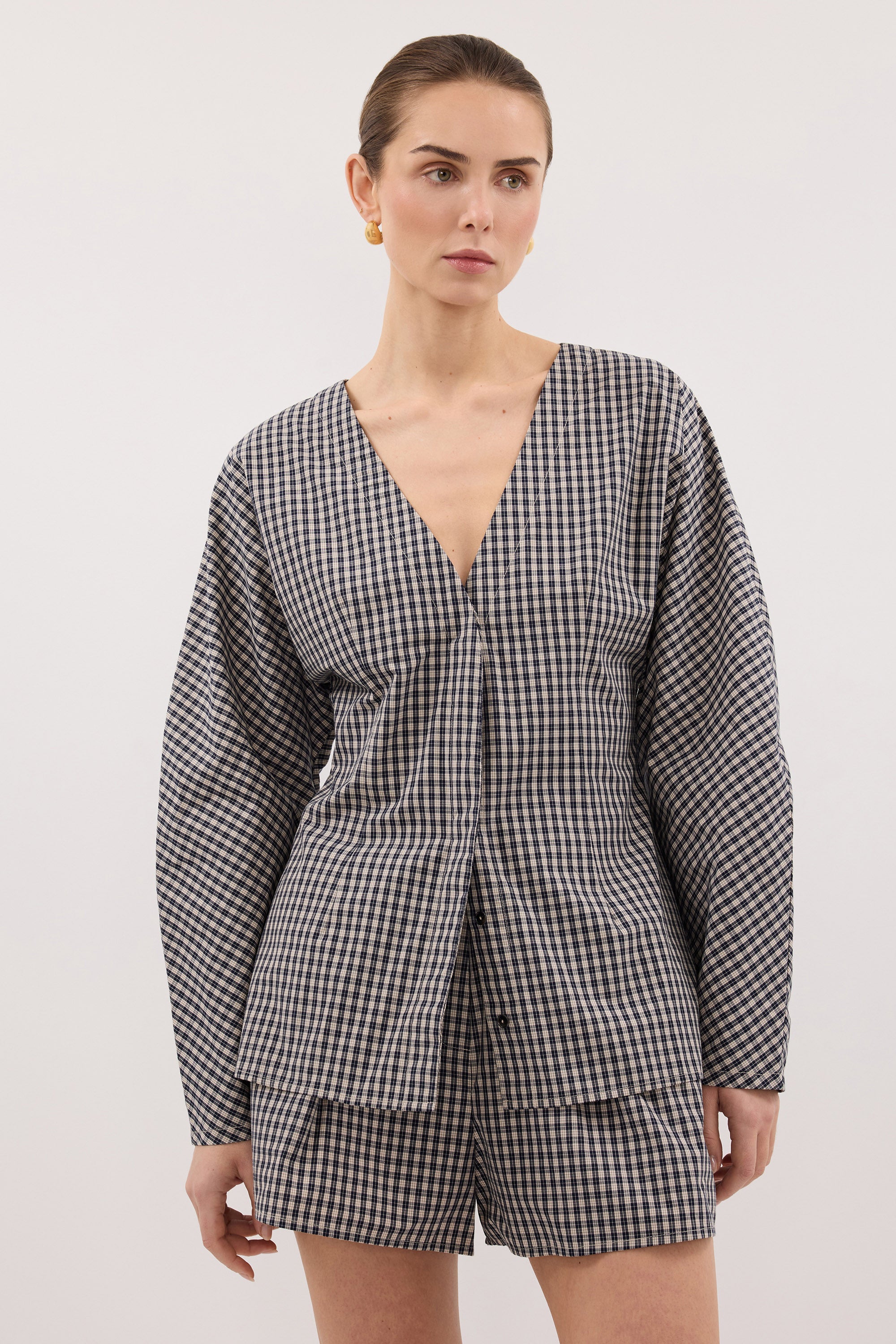 MATILDA INK CHECK SHORT