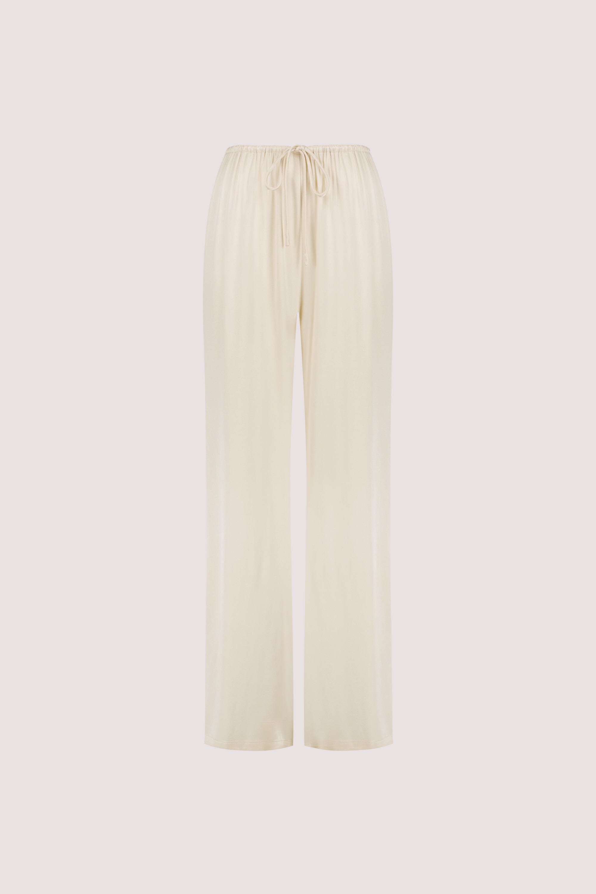 MYA CREAM SATIN PANT