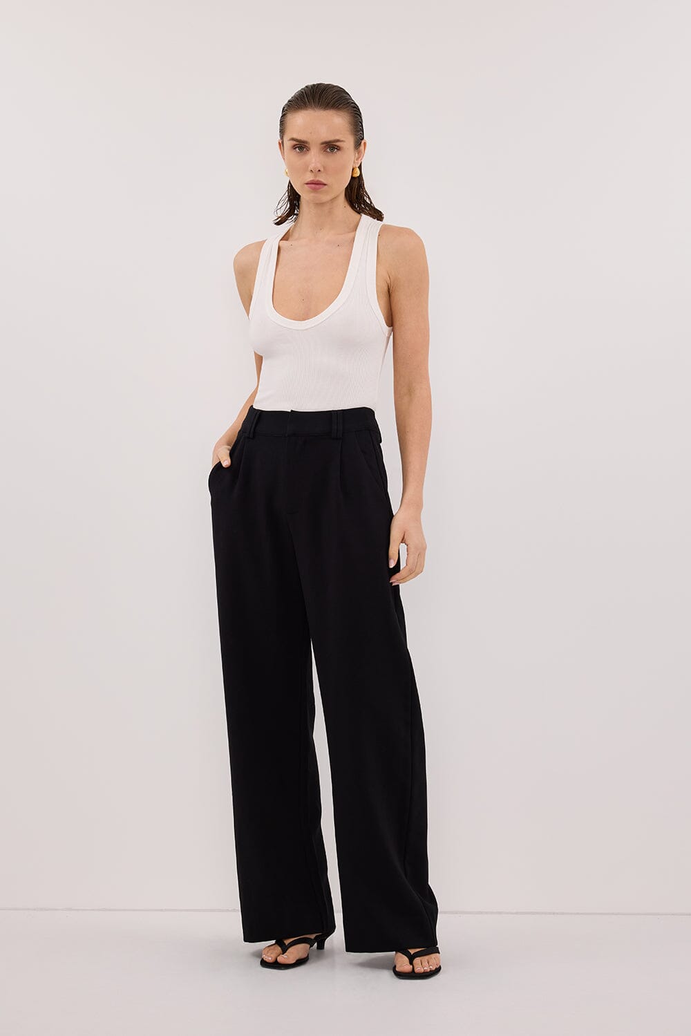 CELINE BLACK PANT Clothing DISSH Boutiques 
