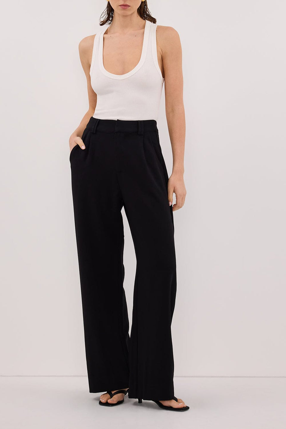 CELINE BLACK PANT Clothing DISSH Boutiques 