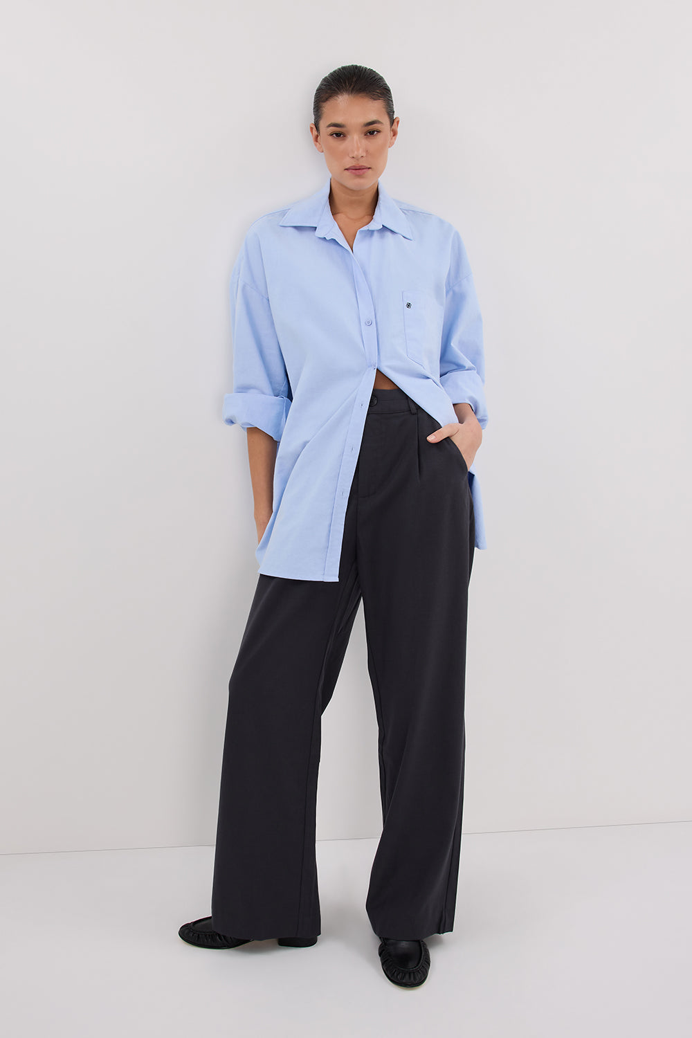 DYLAN SLATE PANT Clothing DISSH Boutiques 