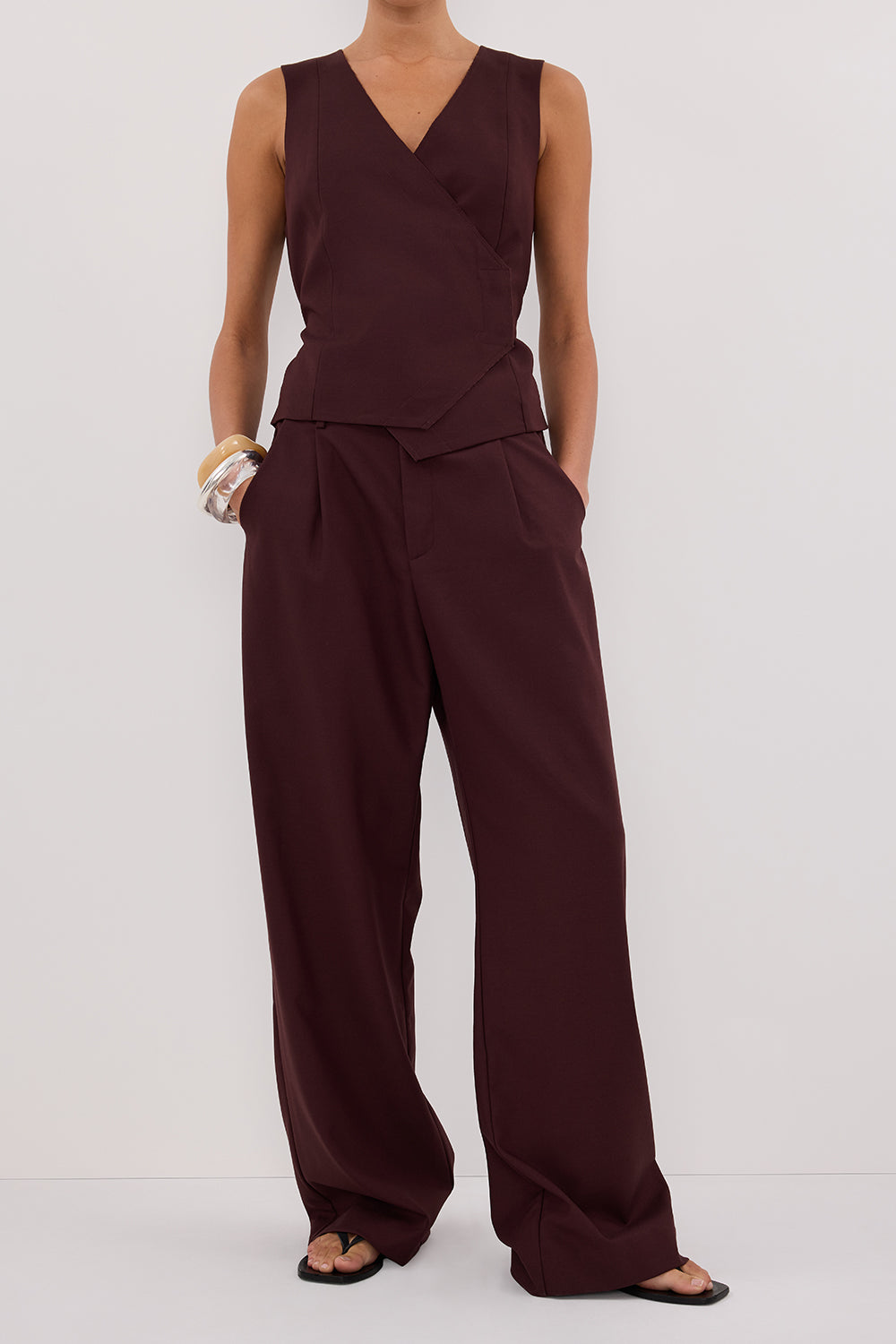 CAMILLA WALNUT PANT Clothing DISSH Boutiques 