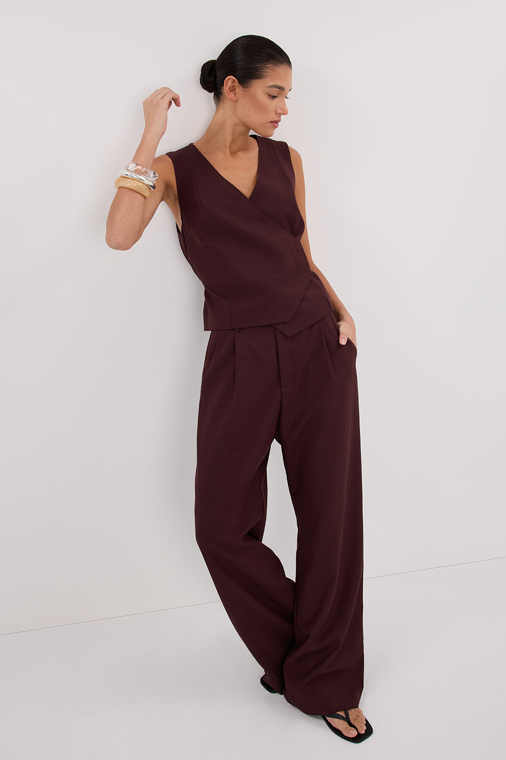 CAMILLA WALNUT PANT Clothing DISSH Boutiques 