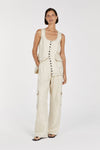 ROSIE PUTTY LINEN CARGO PANT