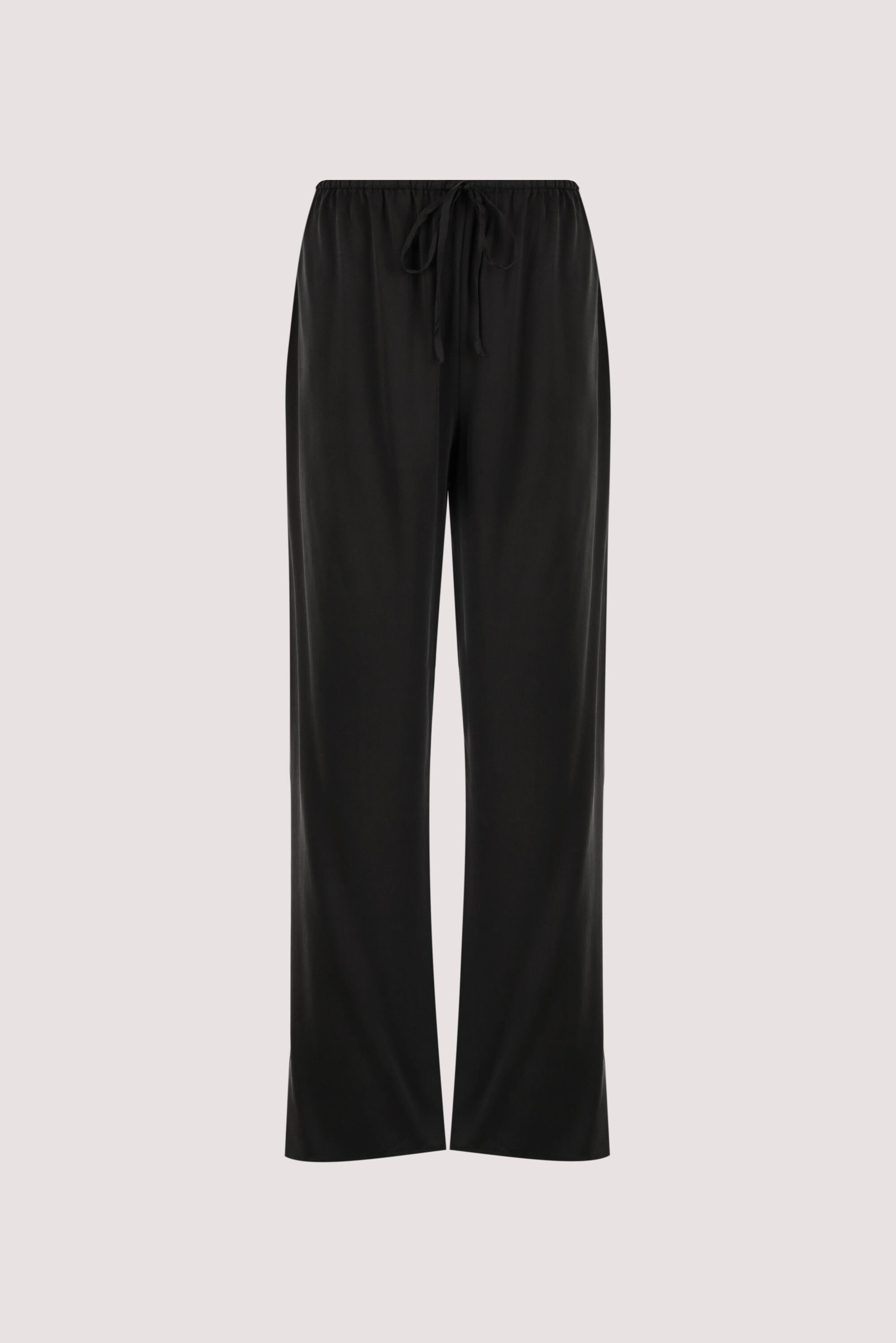 PERCY BLACK SILK PANT Clothing DISSH Boutiques 