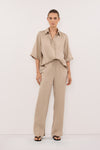PERCY GOLD SILK PANT