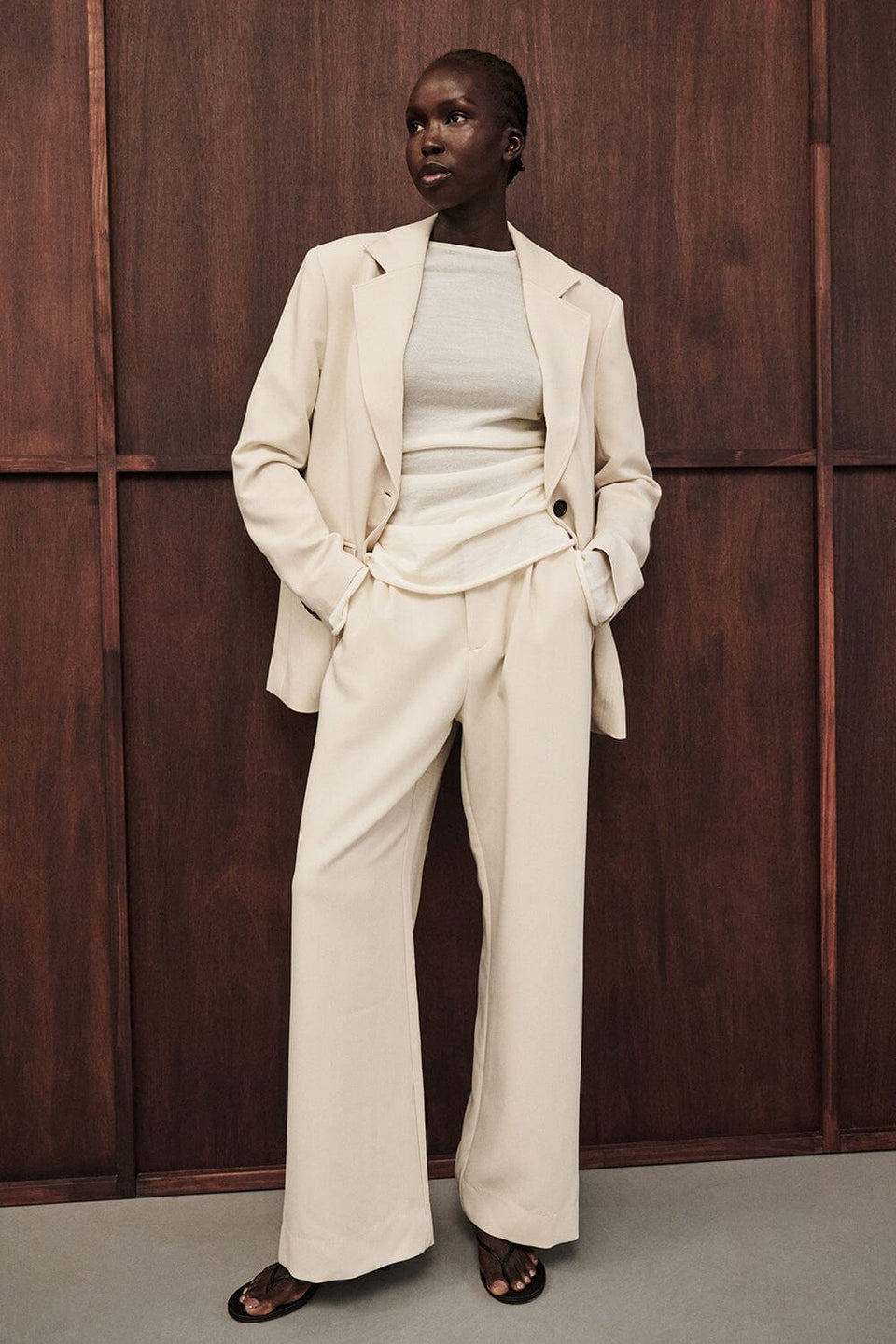 ELLE BONE PANT Clothing DISSH Boutiques 