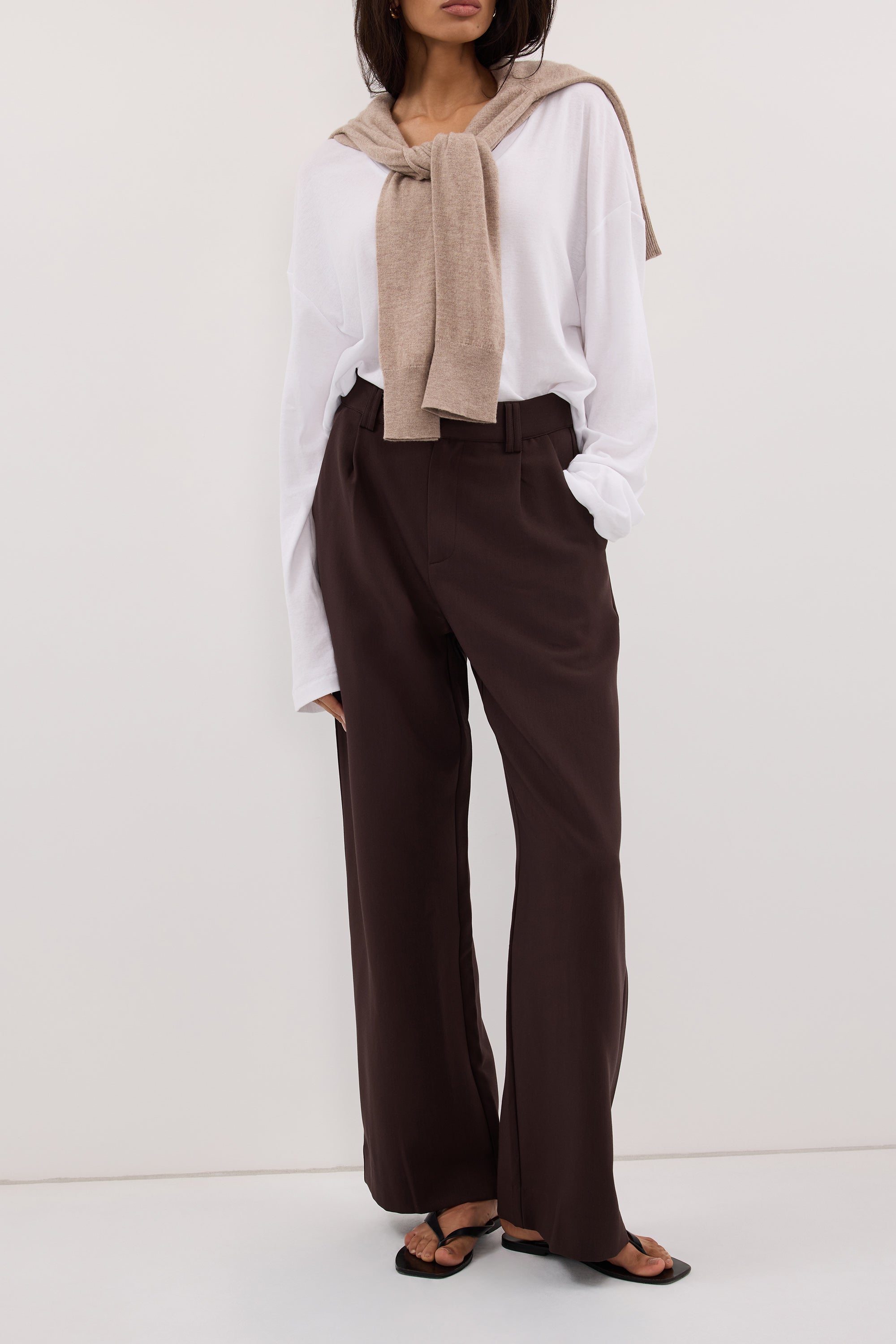 ELLE DARK CHOCOLATE PANT