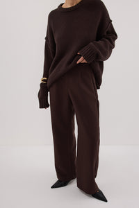 ELLE DARK CHOCOLATE PANT