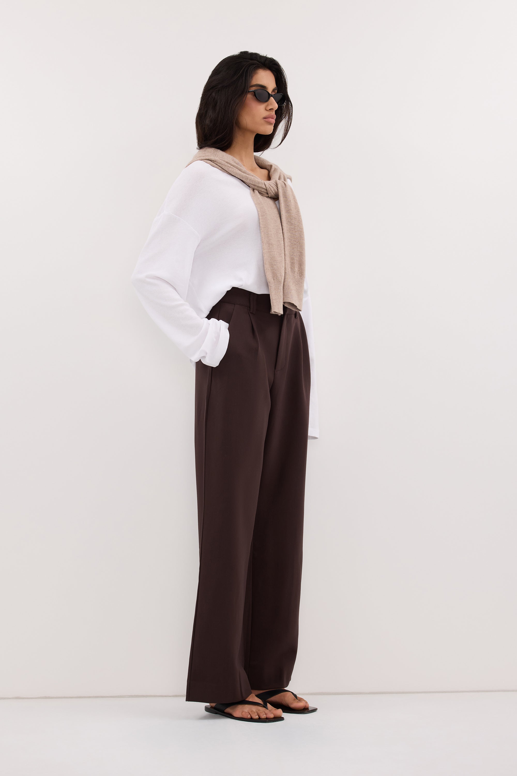 ELLE DARK CHOCOLATE PANT