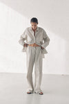 STOCKHOLM STRIPE SILK BLEND PANT