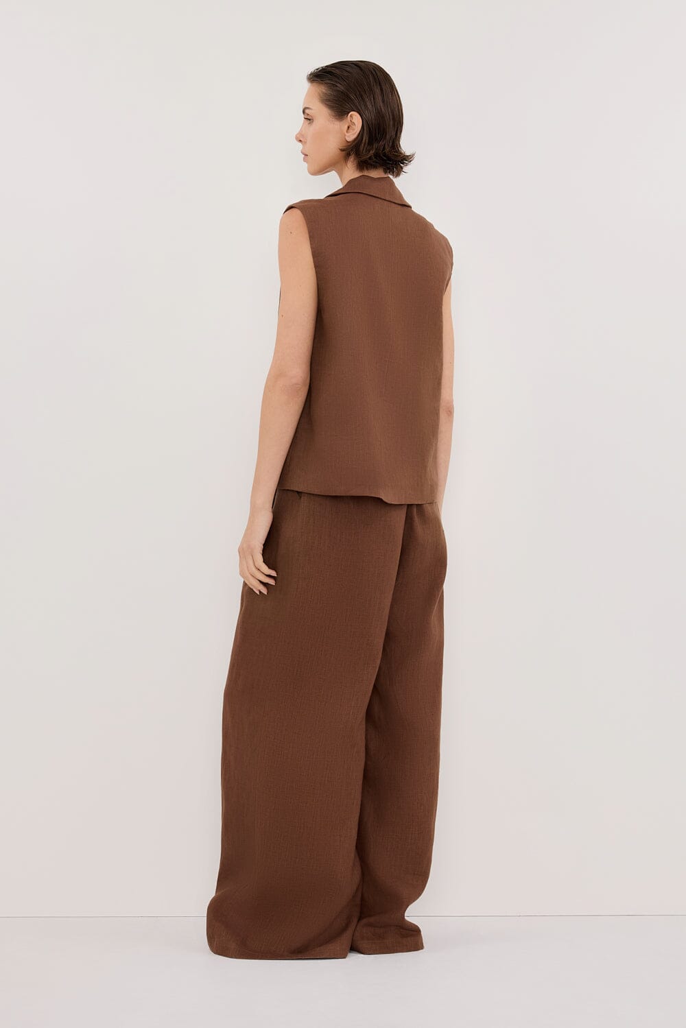 HOLDEN FONDANT LINEN PANT Clothing DISSH Boutiques 