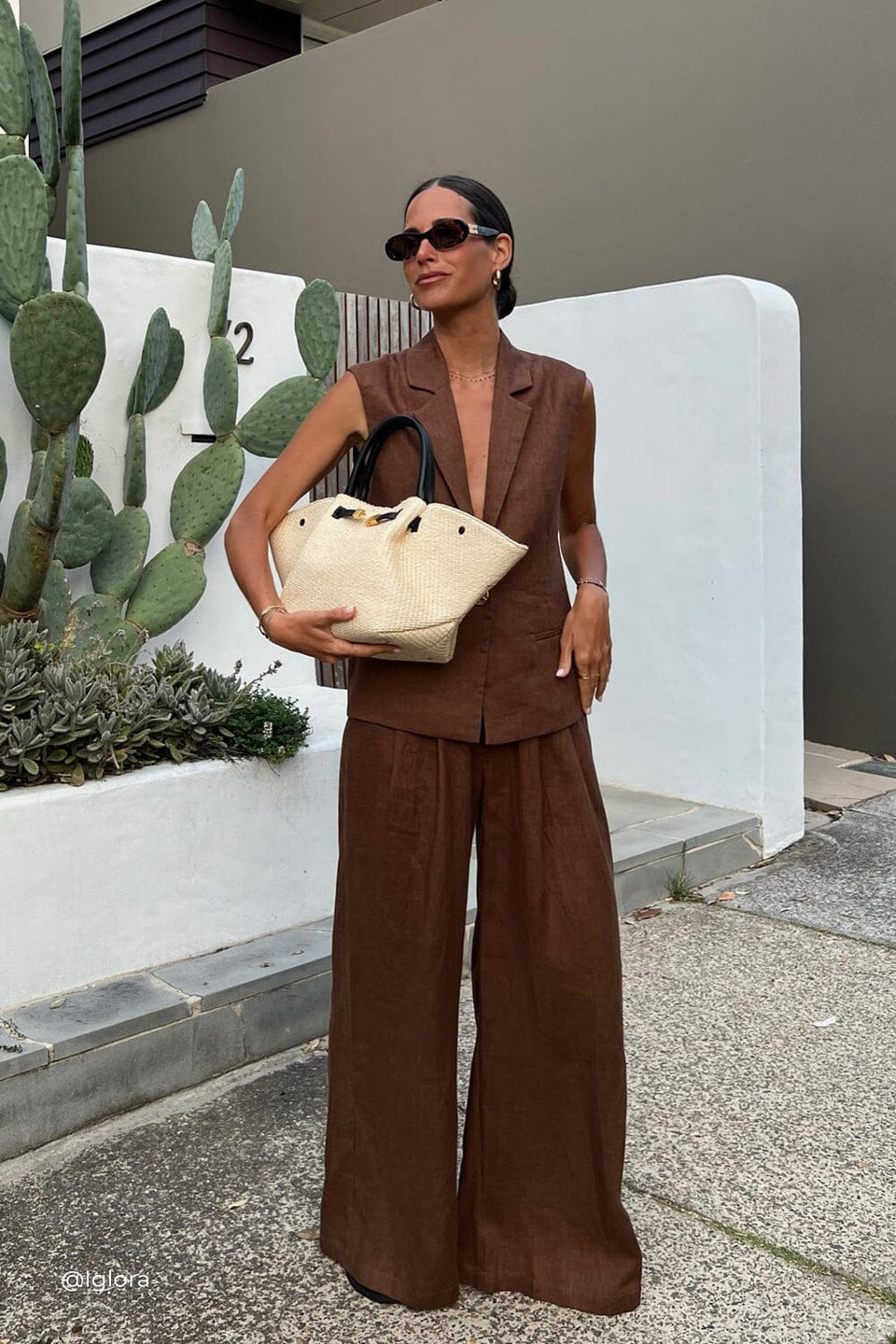HOLDEN FONDANT LINEN PANT Clothing DISSH Boutiques 
