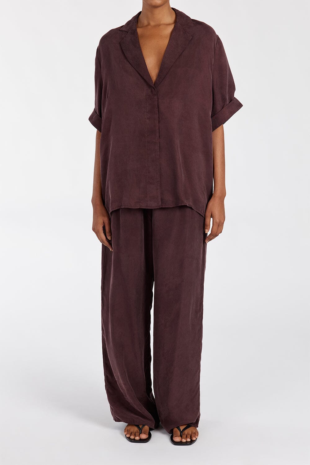 LIAM CURRANT CUPRO PANT Clothing DISSH Boutiques 