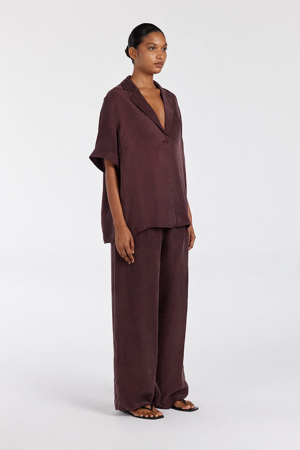 LIAM CURRANT CUPRO PANT Clothing DISSH Boutiques 