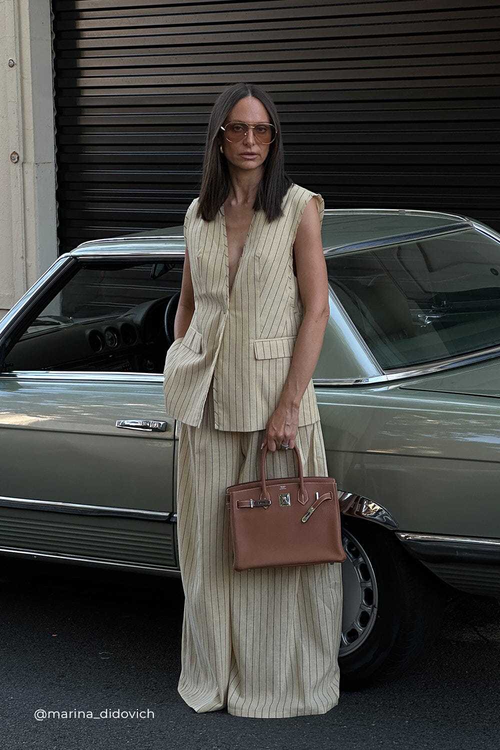 OLLIE DUNE STRIPE WIDE LEG PANT Clothing DISSH Boutiques 
