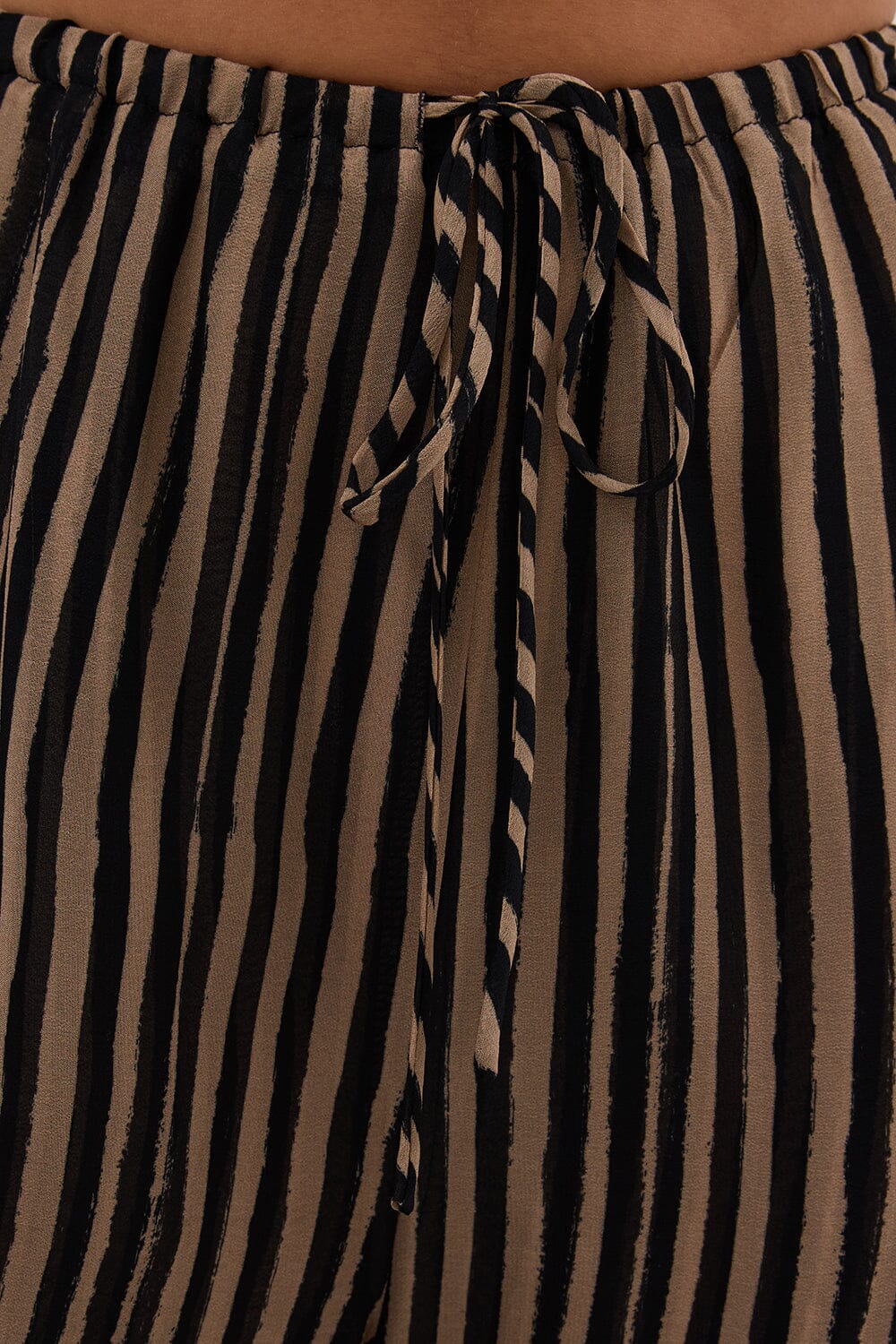 CHARLI TAN STRIPE PANT Clothing DISSH Boutiques 