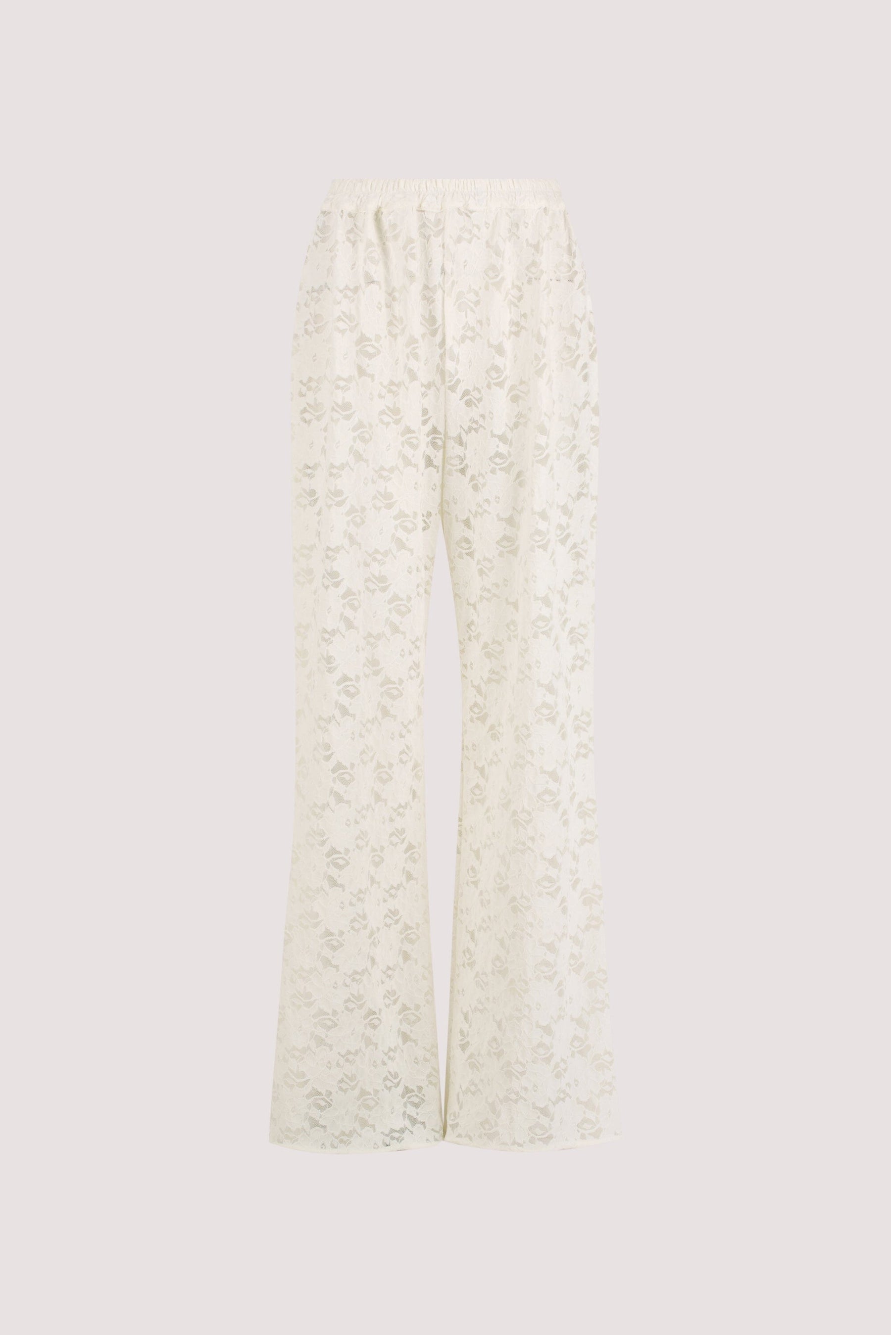 LOULA WHITE LACE PANT Clothing DISSH Boutiques 