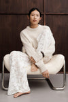 LOULA WHITE LACE PANT