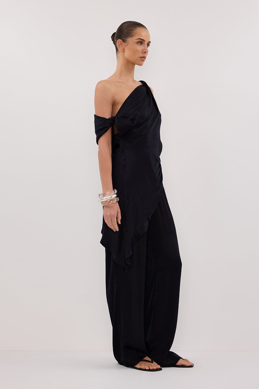MONICA INK SATIN PANT