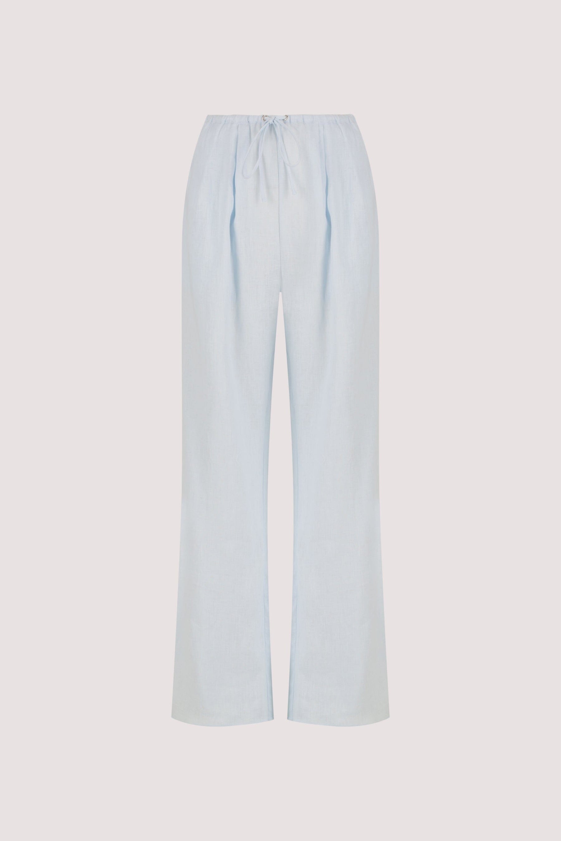 ELLIS ICE BLUE LINEN PANT Clothing DISSH Boutiques 