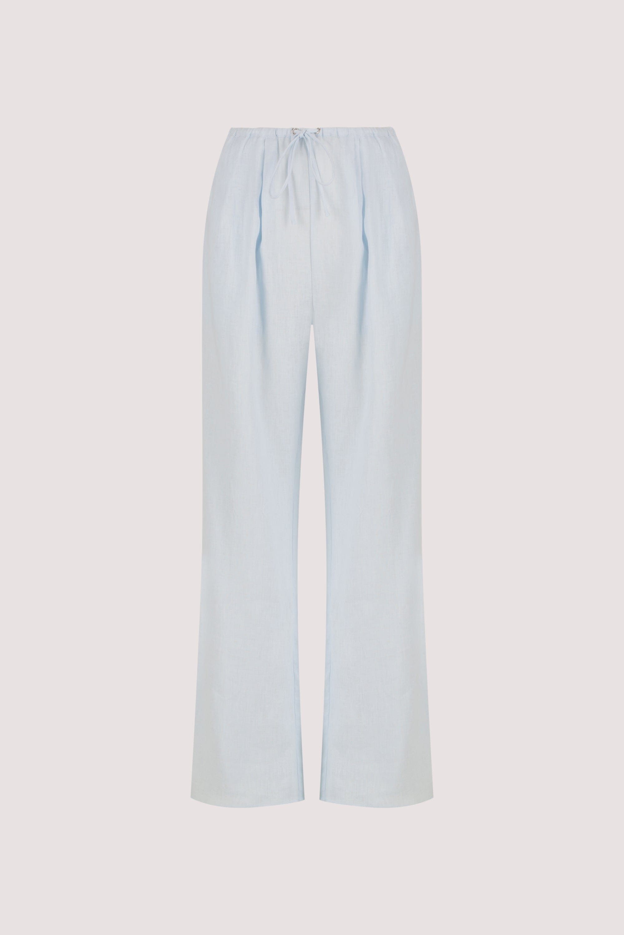 ELLIS ICE BLUE LINEN PANT Clothing DISSH Boutiques 